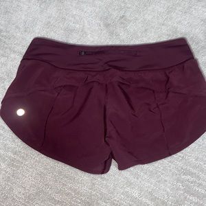 Lululemon, Speed Up Low-Rise Lined Short 2.5"